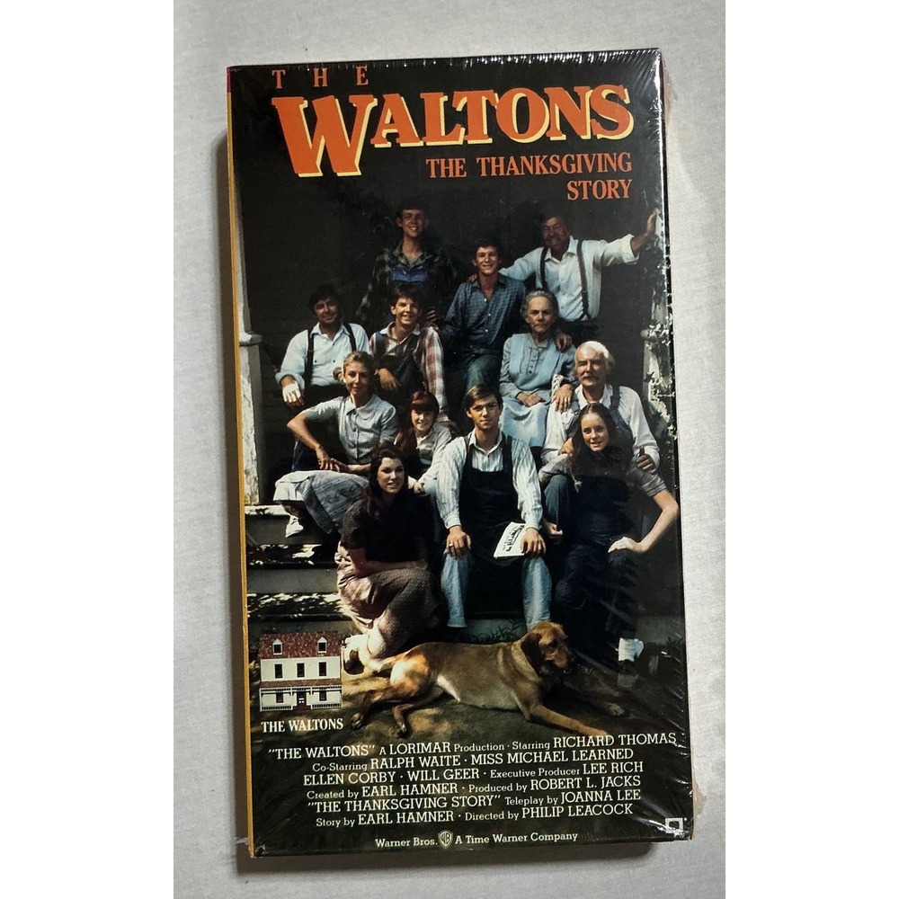 The Waltons The Thanksgiving‎ Story VHS Tape Family Drama TV Series Untested